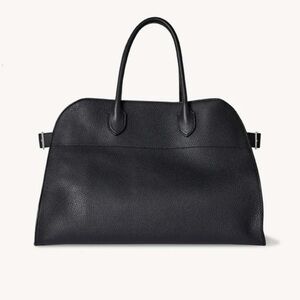 15 Margaux black pebbled leather large capacity tote